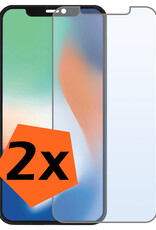 Nomfy Screenprotector Geschikt voor iPhone Xs Max Screenprotector Bescherm Glas Tempered Glass - Screenprotector Geschikt voor iPhone Xs Max Screen Protector - 2 PACK