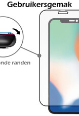 Nomfy Screenprotector Geschikt voor iPhone Xs Screenprotector Bescherm Glas - Screenprotector Geschikt voor iPhone Xs Screen Protector Tempered Glass Full Screen Full Cover - 3 PACK