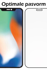 Nomfy Screenprotector Geschikt voor iPhone X Screenprotector Bescherm Glas - Screenprotector Geschikt voor iPhone X Screen Protector Tempered Glass Volledig - 2 PACK