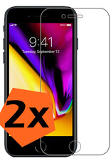 Nomfy Screenprotector Geschikt voor iPhone 8 Screenprotector Bescherm Glas Tempered Glass - Screenprotector Geschikt voor iPhone 8 Screen Protector - 2 PACK