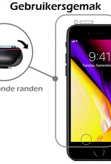 Nomfy Screenprotector Geschikt voor iPhone 8 Screenprotector Bescherm Glas Tempered Glass - Screenprotector Geschikt voor iPhone 8 Screen Protector - 2 PACK