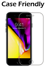 Nomfy Screenprotector Geschikt voor iPhone 7 Screenprotector Bescherm Glas Tempered Glass - Screenprotector Geschikt voor iPhone 7 Screen Protector - 3 PACK