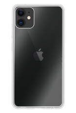 Nomfy Hoesje Geschikt voor iPhone 12 Mini Hoesje Siliconen Cover Case - Hoes Geschikt voor iPhone 12 Mini Hoes Back Case - Transparant