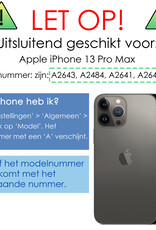 NoXx Screenprotector Geschikt voor iPhone 13 Pro Max Screenprotector Privacy Tempered Glass Gehard Glas Display Cover - 2x