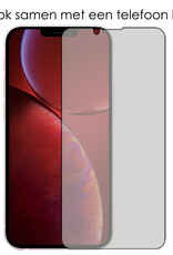 NoXx Screenprotector Geschikt voor iPhone 13 Screenprotector Privacy Tempered Glass Gehard Glas Display Cover - 2x