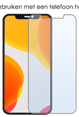 NoXx Screenprotector Geschikt voor iPhone 12 Pro Screenprotector Tempered Glass Gehard Glas Beschermglas - 2x