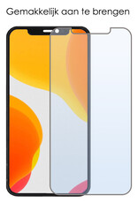 NoXx Screenprotector Geschikt voor iPhone 12 Screenprotector Tempered Glass Gehard Glas Beschermglas