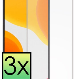 NoXx NoXx iPhone 11 Pro Max Screenprotector Glas Met Dichte Notch - 3 PACK