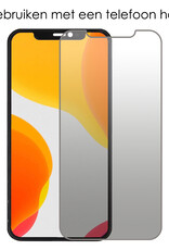 NoXx Screenprotector Geschikt voor iPhone 11 Pro Screenprotector Privacy Tempered Glass Gehard Glas Display Cover - 3x