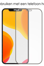 NoXx Screenprotector Geschikt voor iPhone Xs Max Screenprotector Tempered Glass Gehard Glas Full Screen Display Cover - 3x