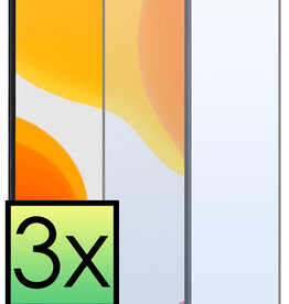 NoXx NoXx iPhone Xs Screenprotector Glas - 3 PACK