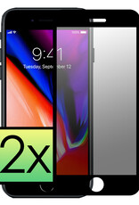 NoXx Screenprotector Geschikt voor iPhone 6 Screenprotector Privacy Tempered Glass Gehard Glas Display Cover - 2x