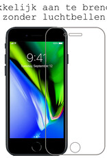 BASEY. Screenprotector Geschikt voor iPhone SE 2022 Screenprotector Tempered Glass - Screenprotector Geschikt voor iPhone SE (2022) Beschermglas Screen Protector Glas - 2 Stuks