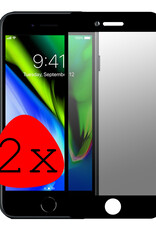 BASEY. Screenprotector Geschikt voor iPhone SE 2022 Screenprotector Privacy Beschermglas - Screenprotector Geschikt voor iPhone SE (2022) Screen Protector Full Screen Privacy - 2 Stuks