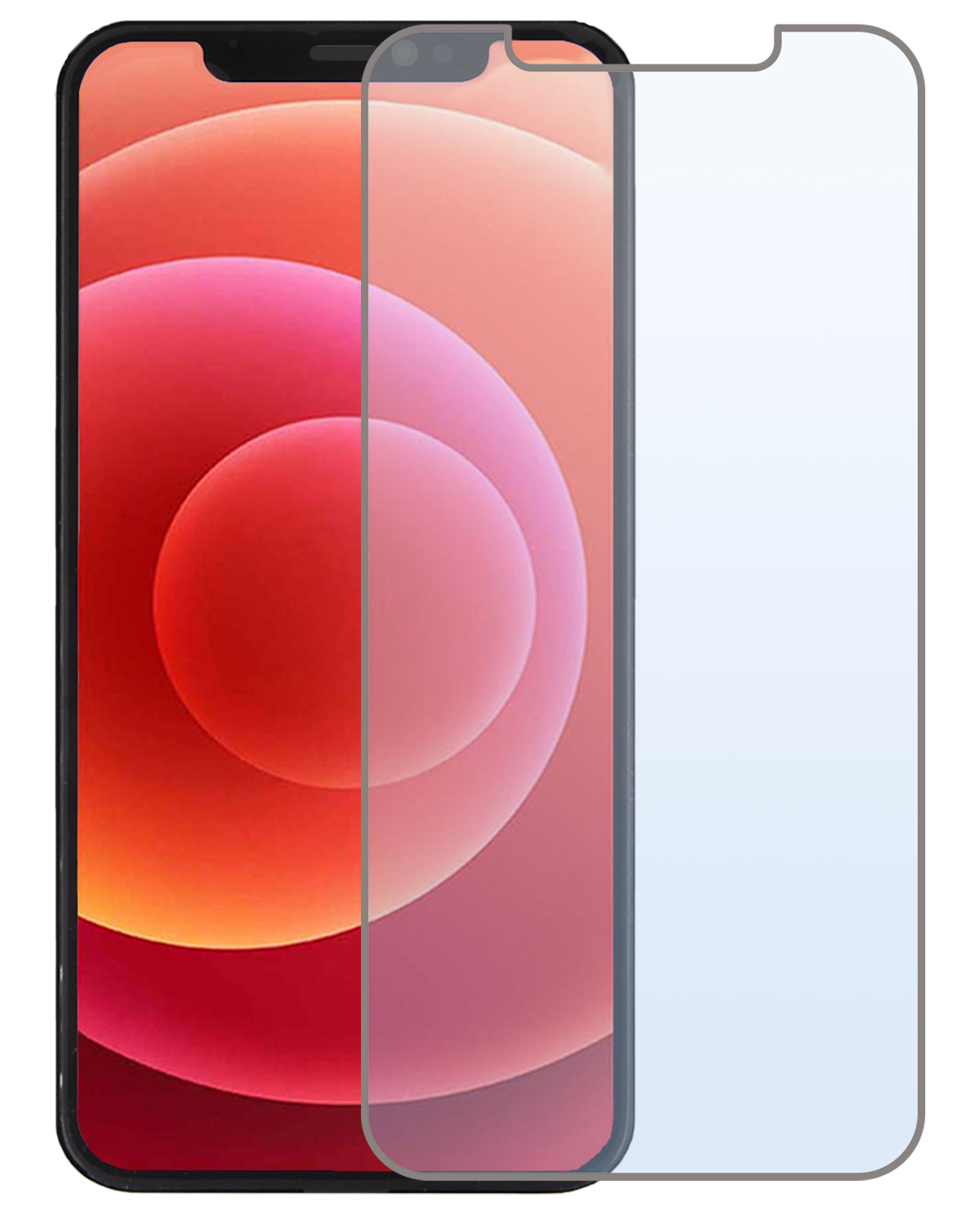 BASEY. Screenprotector Geschikt voor iPhone 12 Mini Screenprotector Tempered Glass - Screenprotector Geschikt voor iPhone 12 Mini Beschermglas Screen Protector Glas