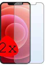 BASEY. Screenprotector Geschikt voor iPhone 12 Mini Screenprotector Tempered Glass - Screenprotector Geschikt voor iPhone 12 Mini Beschermglas Screen Protector Glas - 2 Stuks