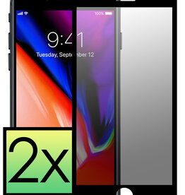 NoXx NoXx iPhone 7 Screenprotector Glas Privacy - 2 PACK