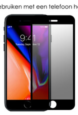 NoXx Screenprotector Geschikt voor iPhone 7 Screenprotector Privacy Tempered Glass Gehard Glas Display Cover - 3x