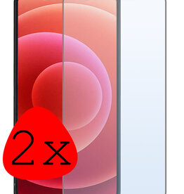 BASEY. BASEY. iPhone 12 Pro Screenprotector Glas - 2 PACK