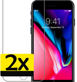 NoXx NoXx iPhone 7 Plus Screenprotector Glas Full Cover 3D - 2 PACK