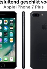 NoXx Screenprotector Geschikt voor iPhone 7 Plus Screenprotector Tempered Glass Gehard Glas Full Cover - 3x