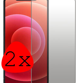 BASEY. BASEY. iPhone 12 Pro Max Screenprotector Glas Privacy - 2 PACK