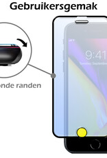 Nomfy Screenprotector Geschikt voor iPhone 8 Plus Screenprotector Bescherm Glas - Screenprotector Geschikt voor iPhone 8 Plus Screen Protector Tempered Glass Full Screen Full Cover