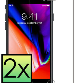 NoXx NoXx iPhone 8 Plus Screenprotector Glas - 2 PACK
