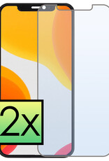 NoXx Screenprotector Geschikt voor iPhone X Screenprotector Tempered Glass Gehard Glas Beschermglas - 2x