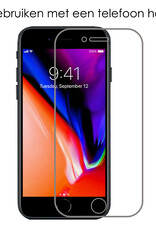 NoXx Screenprotector Geschikt voor iPhone SE 2020 Screenprotector Tempered Glass Gehard Glas Beschermglas