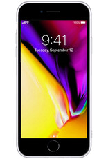 Nomfy Hoesje Geschikt voor iPhone 7 Plus Hoesje Siliconen Cover Case - Hoes Geschikt voor iPhone 7 Plus Hoes Back Case - 2-PACK - Transparant