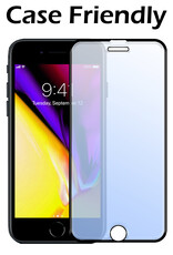 Nomfy Screenprotector Geschikt voor iPhone 6 Plus Screenprotector Bescherm Glas - Screenprotector Geschikt voor iPhone 6 Plus Screen Protector Tempered Glass Full Screen Full Cover