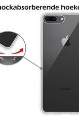 BASEY. Hoes Geschikt voor iPhone 6s Hoesje Siliconen Back Cover Case - Hoesje Geschikt voor iPhone 6s Hoes Cover Hoesje - Transparant