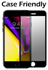 Nomfy Screenprotector Geschikt voor iPhone SE 2020 Screenprotector Privacy Bescherm Glas - Screenprotector Geschikt voor iPhone SE (2020) Privacy Screenprotector Tempered Glass