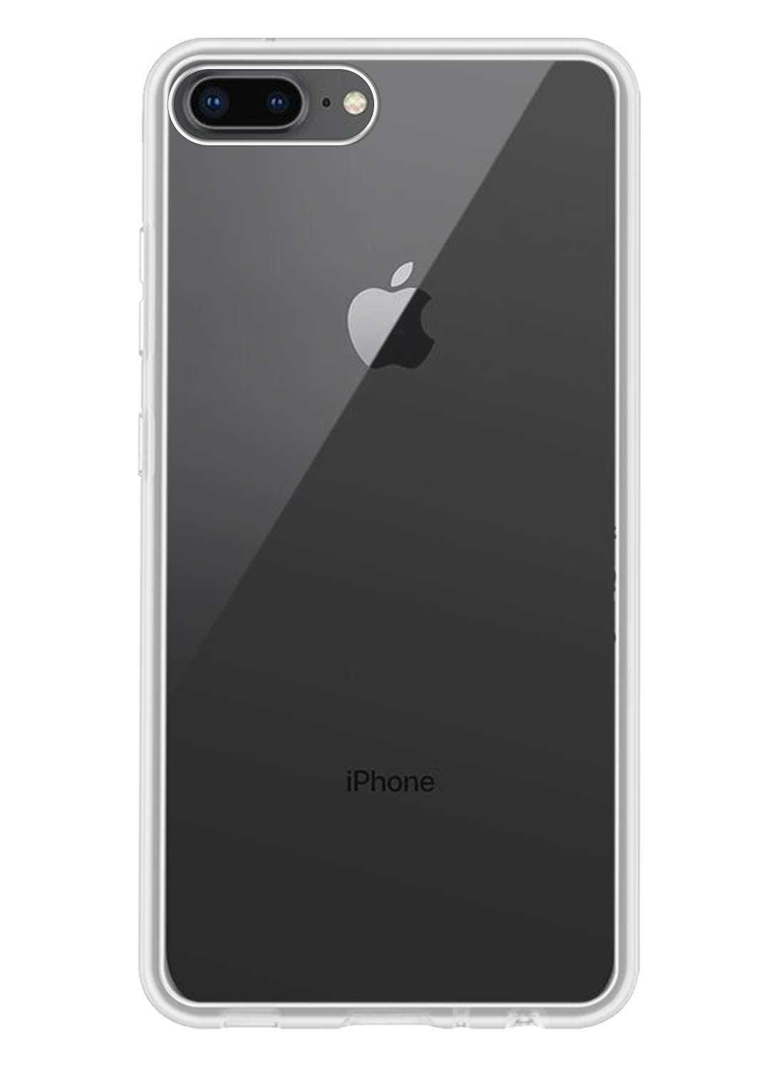 NoXx Hoes Geschikt voor iPhone 6s Hoesje Cover Siliconen Back Case Hoes - Transparant