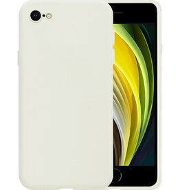 Nomfy Nomfy iPhone 8 Hoesje Siliconen - Wit