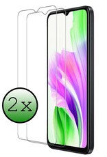 BASEY. Screenprotector Geschikt voor OPPO A18 Screenprotector Tempered Glass - Screenprotector Geschikt voor OPPO A18 Beschermglas Screen Protector Glas - 2 Stuks