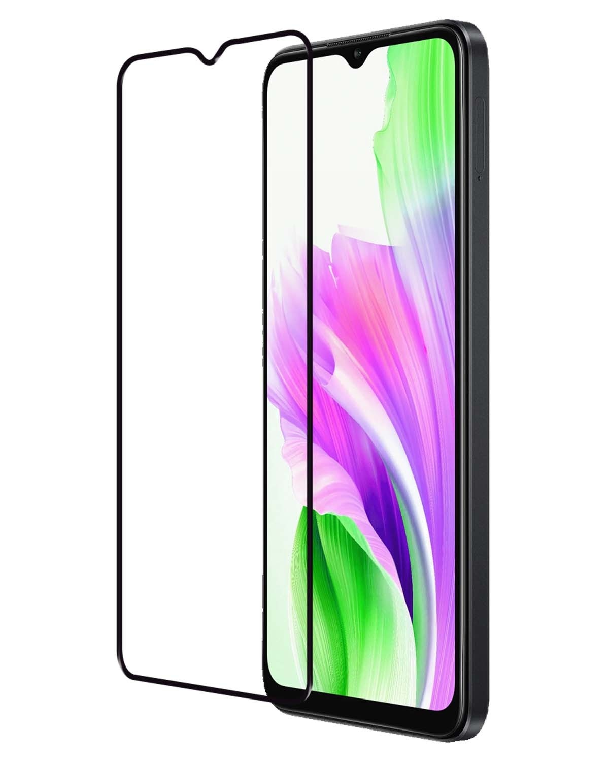 BASEY. Screenprotector Geschikt voor OPPO A18 Screenprotector Beschermglas Full Cover - Screenprotector Geschikt voor OPPO A18 Screen Protector Full Cover