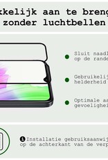 BASEY. Screenprotector Geschikt voor OPPO A18 Screenprotector Beschermglas Full Cover - Screenprotector Geschikt voor OPPO A18 Screen Protector Full Cover