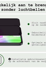 BASEY. Screenprotector Geschikt voor OPPO A18 Screenprotector Privacy Beschermglas - Screenprotector Geschikt voor OPPO A18 Screen Protector Full Screen Privacy - 2 Stuks