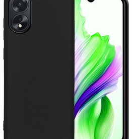 BASEY. BASEY. OPPO A18 Hoesje Siliconen - Zwart