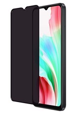 NoXx Screenprotector Geschikt voor OPPO A18 Screenprotector Privacy Tempered Glass Gehard Glas Display Cover