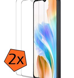 Nomfy Nomfy OPPO A18 Screenprotector - 2 PACK