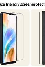 Nomfy Screenprotector Geschikt voor OPPO A18 Screenprotector Bescherm Glas Tempered Glass - Screenprotector Geschikt voor OPPO A18 Screen Protector - 2 PACK