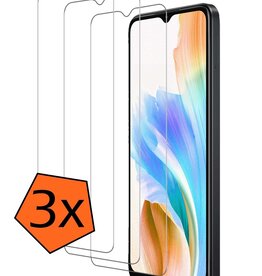 Nomfy Nomfy OPPO A18 Screenprotector - 3 PACK