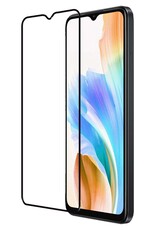 Nomfy Screenprotector Geschikt voor OPPO A18 Screenprotector Bescherm Glas - Screenprotector Geschikt voor OPPO A18 Screen Protector Tempered Glass Full Screen Full Cover
