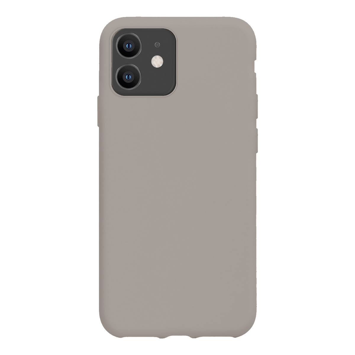 BASEY. Hoes Geschikt voor iPhone 11 Hoesje Siliconen Back Cover Case - Hoesje Geschikt voor iPhone 11 Hoes Cover Hoesje - Grijs