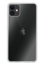 Nomfy Hoesje Geschikt voor iPhone 11 Hoesje Siliconen Cover Case - Hoes Geschikt voor iPhone 11 Hoes Back Case - Transparant