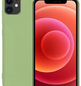 BASEY. BASEY. iPhone 11 Hoesje Siliconen - Groen