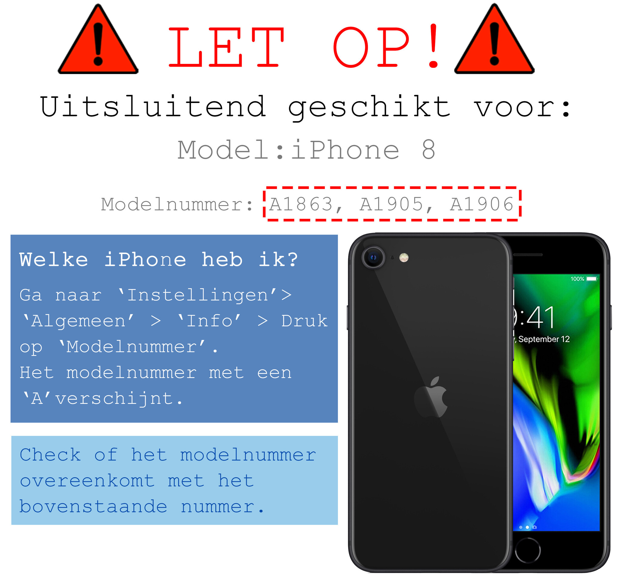 BASEY. Hoes Geschikt voor iPhone 8 Hoesje Siliconen Back Cover Case - Hoesje Geschikt voor iPhone 8 Hoes Cover Hoesje - Geel